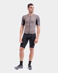 ALÉ jersey de manga corta - OFF-ROAD MTB ATTACK OFF ROAD 2.0 - marrón