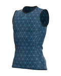 ALÉ camiseta sin mangas - QUARK LESS - azul