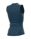 ALÉ camiseta sin mangas - QUARK LESS - azul