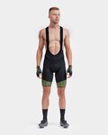 ALÉ pantalones cortos de tirantes - PRS MASTER 2.0 - negro/amarillo