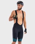 ALÉ pantalones cortos de tirantes - PRS MASTER 2.0 - negro/ciclamen