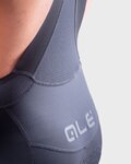 ALÉ pantalones cortos de tirantes - PRS MASTER 2.0 - negro/ciclamen