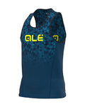 ALÉ camiseta sin mangas - RUNNING  TRIANGLE - azul