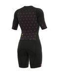 ALÉ monos - TRIATHLON  MAUI LONG TRI LADY SS - negro/rosa