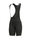 ALÉ pantalones cortos de tirantes - PRS MASTER 2.0 LADY - negro/gris