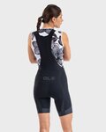 ALÉ pantalones cortos de tirantes - PRS MASTER 2.0 LADY - negro/gris
