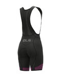 ALÉ pantalones cortos de tirantes - PRS MASTER 2.0 LADY - negro/rosa