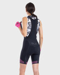 ALÉ pantalones cortos de tirantes - PRS MASTER 2.0 LADY - negro/rosa