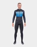 ALÉ maillot de invierno de manga larga - PR-R SOMBRA WOOL THERMO - negro/azul