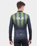 ALÉ maillot de invierno de manga larga - SOLID THORN - negro/amarillo