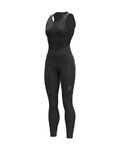 ALÉ pantalones largos con tirantes - R-EV1 FUTURE WARM - negro