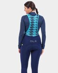 ALÉ pantalones largos con tirantes - KLIMATIK K-ATMO 2.0 - azul