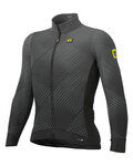 ALÉ maillot de invierno de manga larga - PR-S STORM - negro/gris