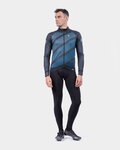 ALÉ chaqueta aislante - PR-R TAK WOOL THERMO - negro/azul