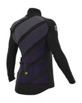 ALÉ chaqueta aislante - PR-R TAK WOOL THERMO - negro/púrpura