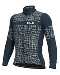 ALÉ maillot de invierno de manga larga - SOLID WALL - azul/gris