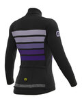 ALÉ maillot de invierno de manga larga - PR-R SOMBRA WOOL THERMO - negro/púrpura