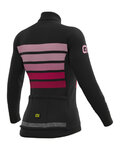 ALÉ maillot de invierno de manga larga - PR-R SOMBRA WOOL THERMO - negro/rosa
