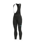ALÉ pantalones largos con tirantes - PR-R MILD - negro/turquesa