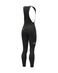 ALÉ pantalones largos con tirantes - PR-R MILD - negro/turquesa