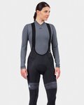 ALÉ pantalones largos con tirantes - PR-R MILD - negro/turquesa