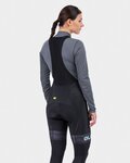 ALÉ pantalones largos con tirantes - PR-R MILD - negro/turquesa