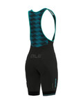 ALÉ pantalones cortos de tirantes - KLIMATIK K-ATMO 2.0 - negro