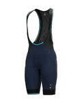 ALÉ pantalones cortos de tirantes - KLIMATIK K-TOUR - azul