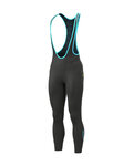 ALÉ pantalones largos con tirantes - KLIMATIK K-ATMO 2.0 - negro