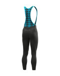 ALÉ pantalones largos con tirantes - KLIMATIK K-ATMO 2.0 - negro