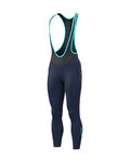ALÉ pantalones largos con tirantes - KLIMATIK K-ATMO 2.0 - azul