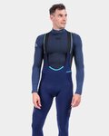 ALÉ pantalones largos con tirantes - KLIMATIK K-ATMO 2.0 - azul