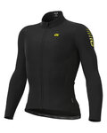ALÉ maillot de invierno de manga larga - R-EV1 WARM RACE 2.0 - negro