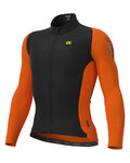 ALÉ maillot de invierno de manga larga - R-EV1 WARM RACE 2.0 - naranja