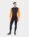 ALÉ maillot de invierno de manga larga - R-EV1 WARM RACE 2.0 - naranja
