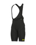 ALÉ pantalones cortos de tirantes - PR-R SELLA PLUS - negro/amarillo