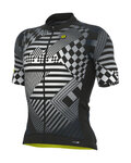 ALÉ jersey de manga corta - PR-S CHECKER - gris