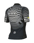 ALÉ jersey de manga corta - PR-S CHECKER - gris