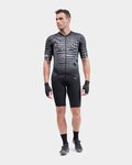 ALÉ jersey de manga corta - PR-S CHECKER - gris