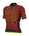 ALÉ jersey de manga corta - PR-S CHECKER - rojo