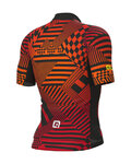 ALÉ jersey de manga corta - PR-S CHECKER - rojo