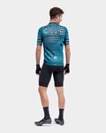 ALÉ jersey de manga corta - PR-S CHECKER - azul claro
