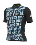 ALÉ jersey de manga corta - SOLID RIDE - azul