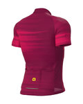 ALÉ jersey de manga corta - SOLID TURBO - granate