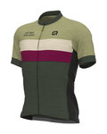 ALÉ jersey de manga corta - OFF ROAD - GRAVEL CHAOS - verde
