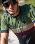 ALÉ jersey de manga corta - OFF ROAD - GRAVEL CHAOS - verde