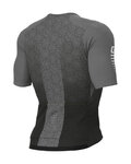 ALÉ jersey de manga corta - R-EV1  VELOCITY - gris
