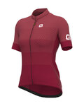ALÉ jersey de manga corta - SOLID LEVEL LADY - granate
