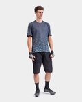 ALÉ jersey de manga corta - OFF ROAD - MTB VISUAL - gris