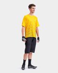ALÉ jersey de manga corta - OFF ROAD - MTB VISUAL - amarillo